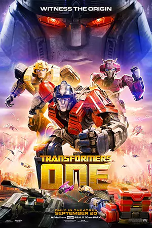 ดูหนัง Transformers One (2024) ทรานส์ฟอร์เมอร์ส 1 [พากย์ไทย] เต็มเรื่อง